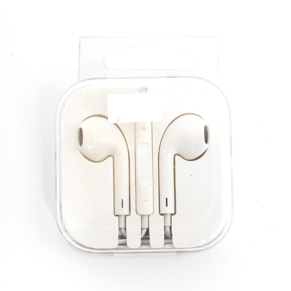 SMASH, EarBuds, Remote, Mic, White